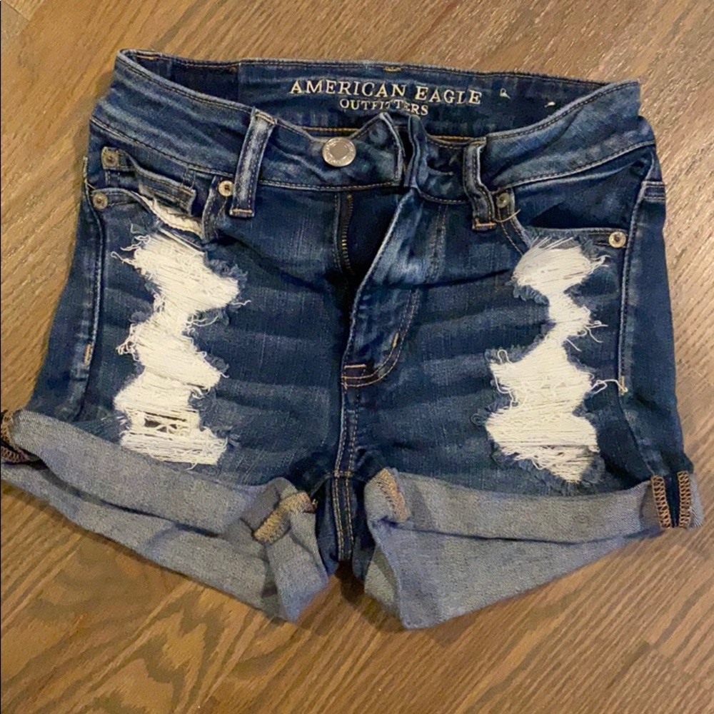 American Eagle jean shorts